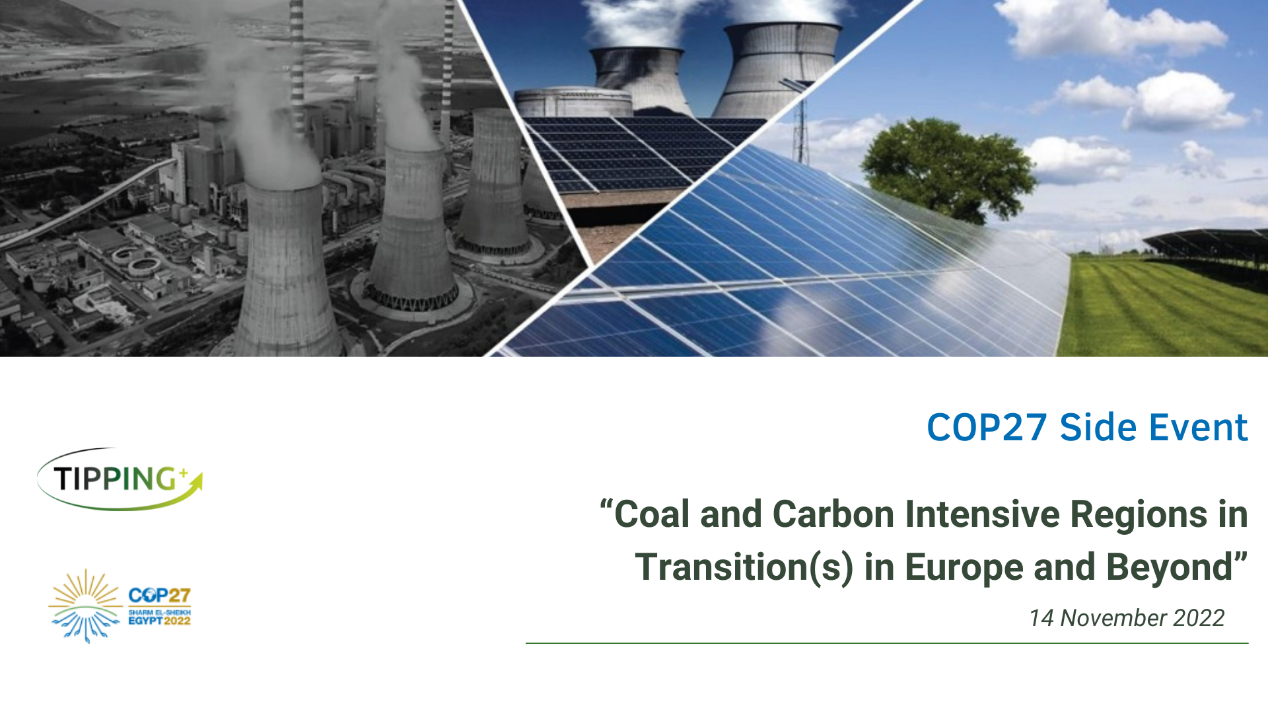 COP27 side event banner